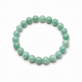 Amazonite Crystal Bracelet - white background