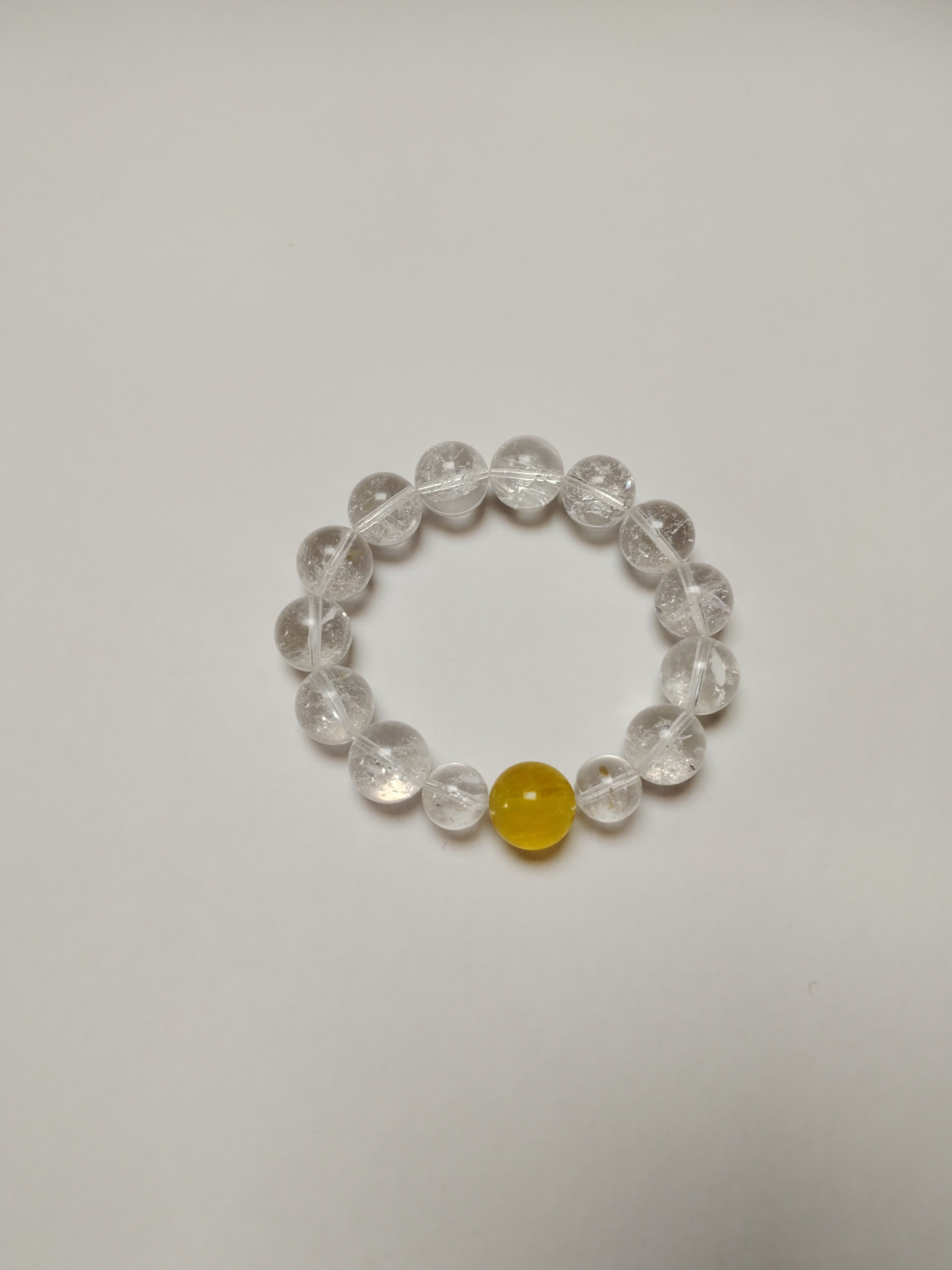 White Wax Gold — 白蜡金 bracelet real photo